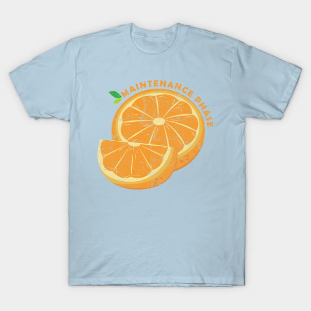 orange maintenance phase fruit T-Shirt by Basketball-Number